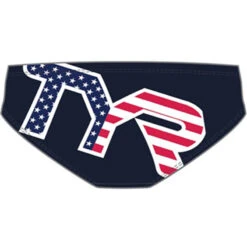 TYR - Men’s Americana Training Racer Swimsuit - Red/White/Blue -Swimming Clothing tyr men s americana training racer swimsuit red white blue 4