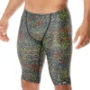 TYR - Men’s Atomic All Over Jammer Swimsuit - Black/Multi