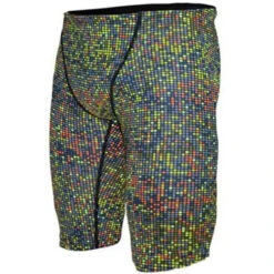 TYR - Men’s Atomic All Over Jammer Swimsuit - Black/Multi -Swimming Clothing tyr men s atmoic all over jammer swimsuit black multi 3