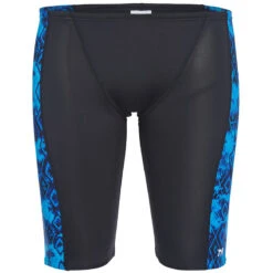 TYR - Men’s Glacial Hero Jammer Swimsuit - Blue -Swimming Clothing tyr men s glacial hero jammer swimsuit blue 4