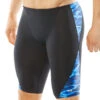 TYR - Men’s Lambent Blade Splice Jammer Swimsuit - Blue -Swimming Clothing tyr men s lambent blade splice jammer swimsuit blue 1