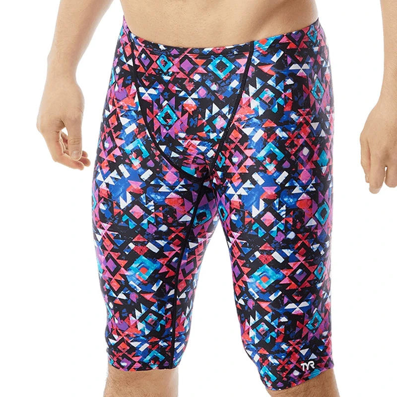 TYR - Men’s Meso All Over Jammer Swimsuit - Black/Multi 3 TYR - Men’s Meso All Over Jammer Swimsuit - Black/Multi