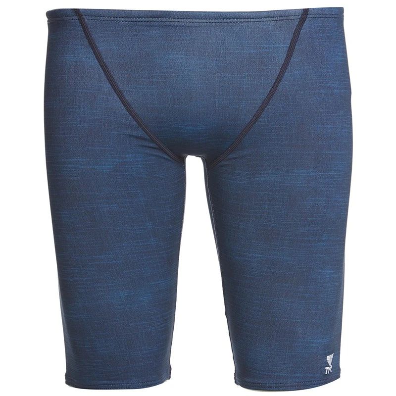 TYR - Men’s Sandblasted Allover Training Jammer - Navy 6 TYR - Men’s Sandblasted Allover Training Jammer - Navy - Image 4