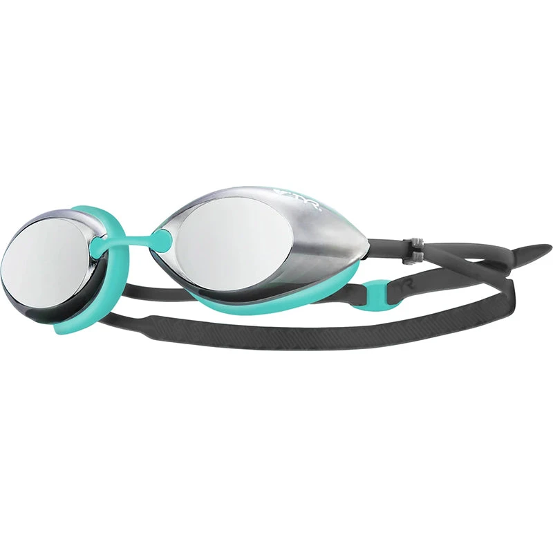 TYR - Tracer Racing Femme Mirrored Goggles - Silver/Mint/Grey 3 TYR - Tracer Racing Femme Mirrored Goggles - Silver/Mint/Grey